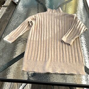 TOPSHOP Oversized Rib Sweater Dress